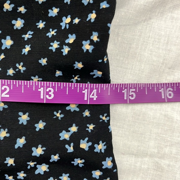 NWT Madewell Seamed Long-Sleeve Mini Dress in Ditsy Floral!!! - Picture 6 of 12